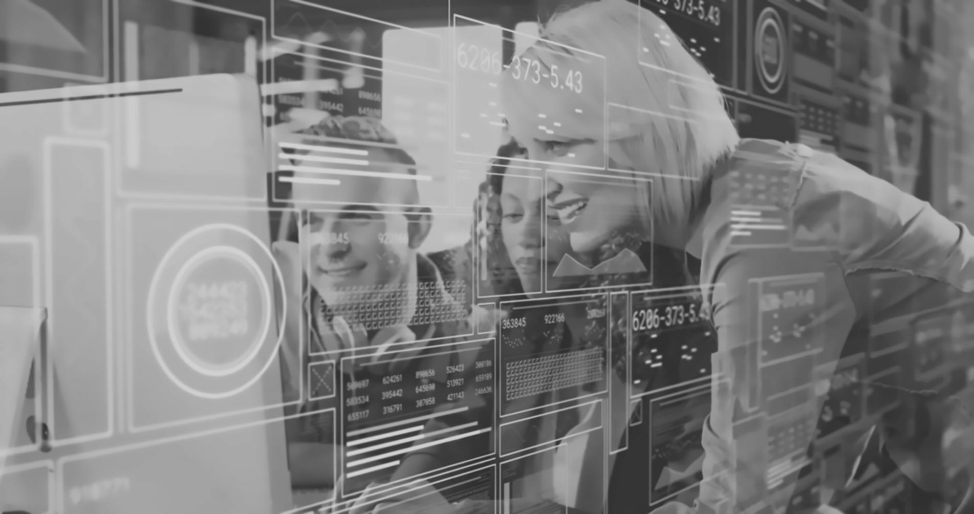 Code review session with team members discussing test coverage